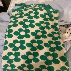 Green flower dress from boutique